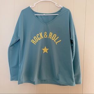 3/$15 ⭐️ Rock & Roll long sleeved shirt